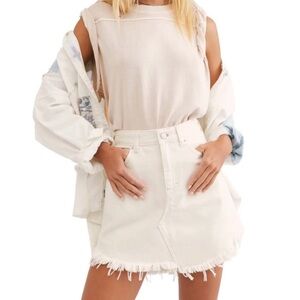 Free People Bailey High Rise Skirt